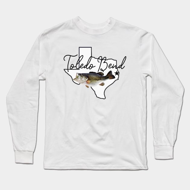 TOLEDO BEND LAKE TEXAS Long Sleeve T-Shirt by Cult Classics